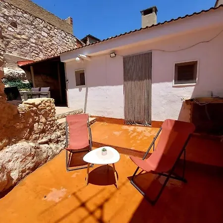 Casa Rural Con Barbacoa Y Amplia Terraza. Jorquera Exterior foto